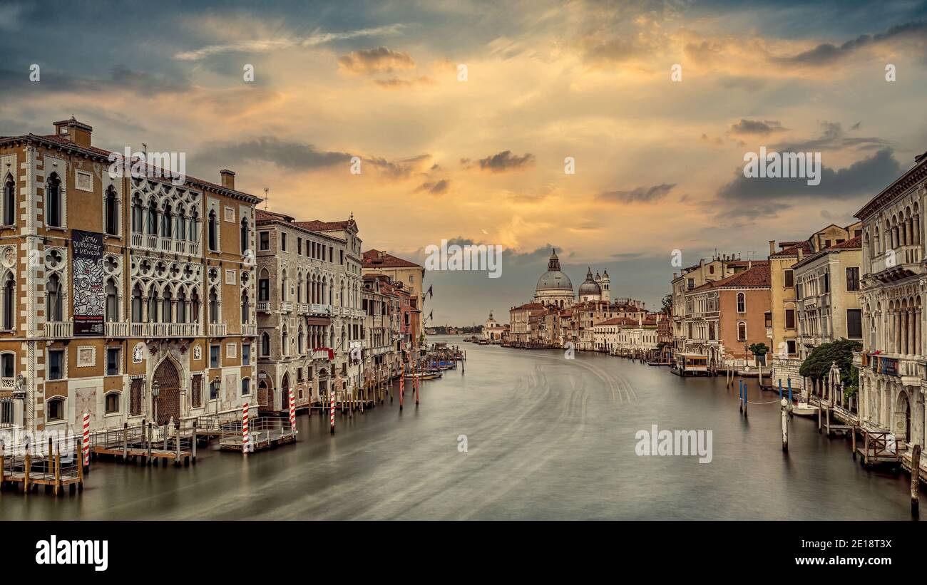 Venise, l'île italienne attraction touristique. Banque D'Images