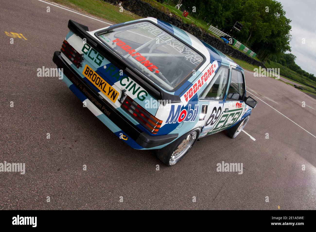 Ford mk3 Escort RS1600i voiture de course Banque D'Images