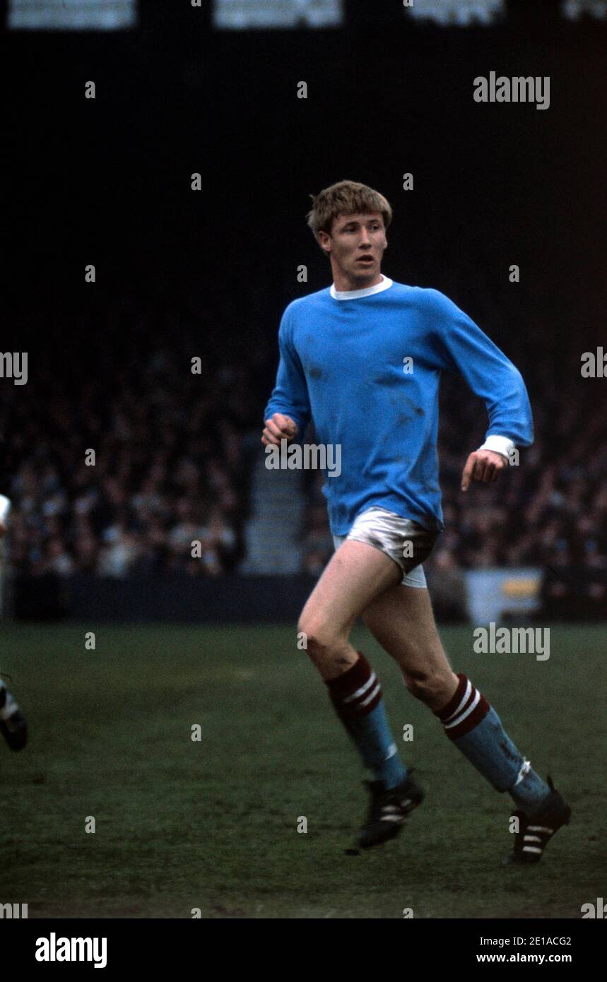 Photo du dossier datée du 14-10-1967 de Colin Bell, Manchester City 14/10/1967. Banque D'Images