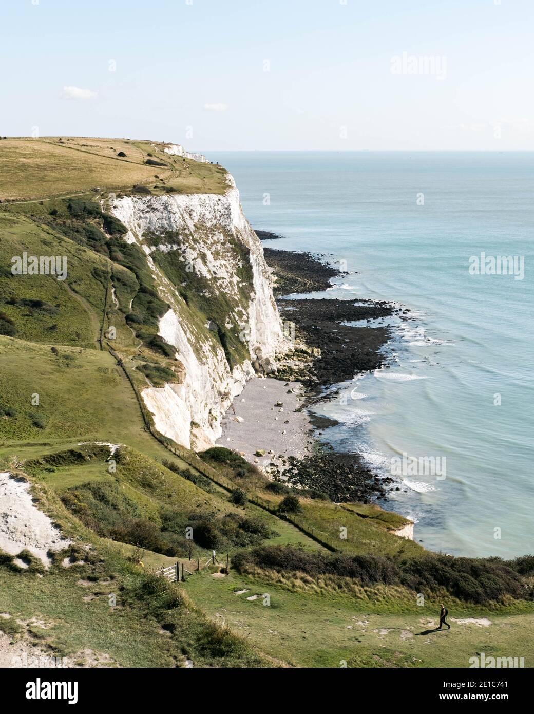 White Cliffs of Dover Banque D'Images