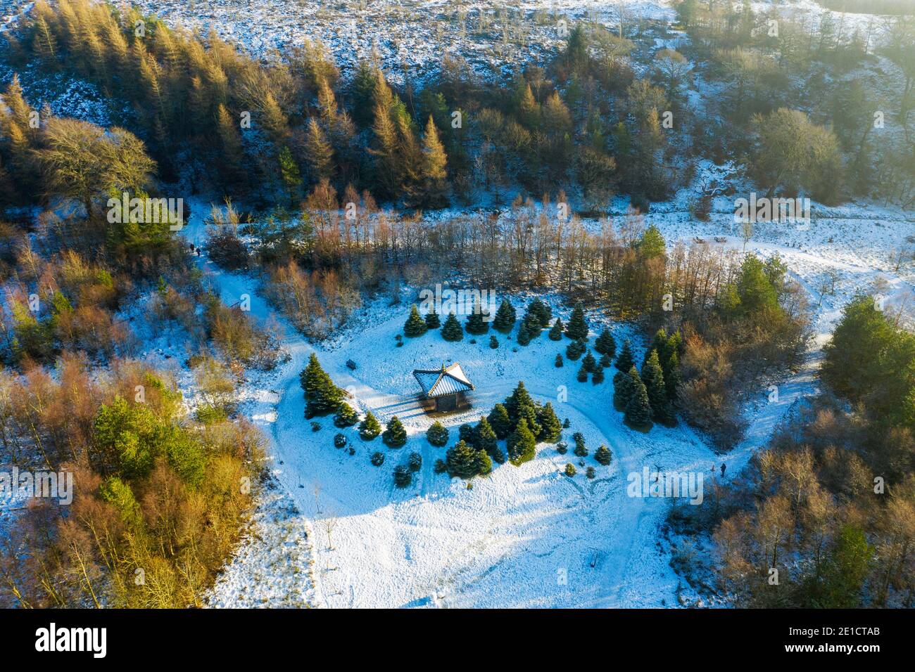 The Scottish Korean War Memorial, Witchcraig, West Lothian, Écosse, Royaume-Uni Banque D'Images