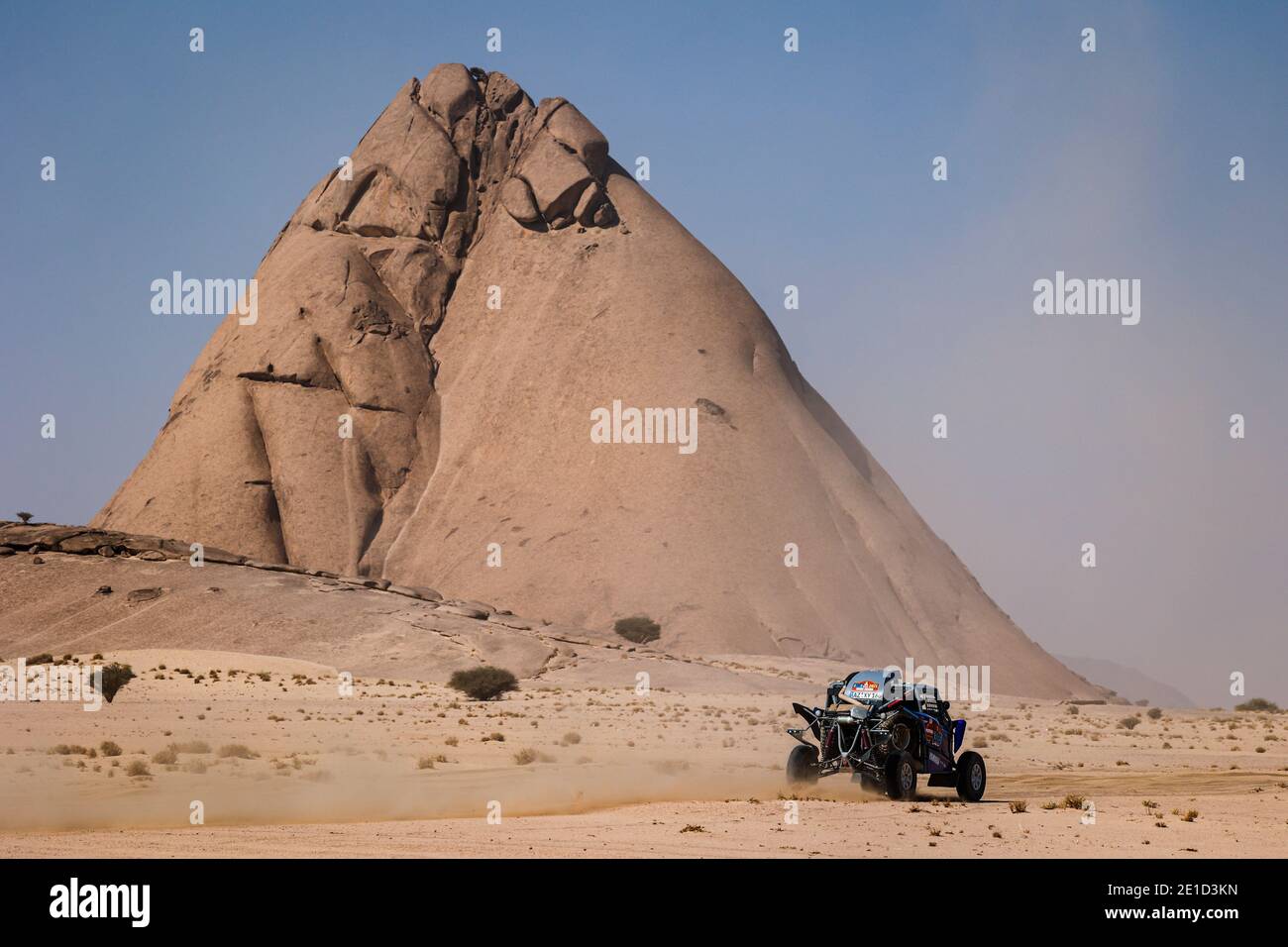 385 Ekstrom Mattias (swe), Bergvist Emil (swe), Yamaha, X-RAID Yamaha Racing Rally Supported Team, Light Weight Vehicles prototype - T3, action pendant la 4ème étape du Dakar 2021 entre Wadi Al Dawasir et Riyad, en Arabie Saoudite le 6 janvier 2021 - photo Florent Gooden / DPPI / LM Banque D'Images