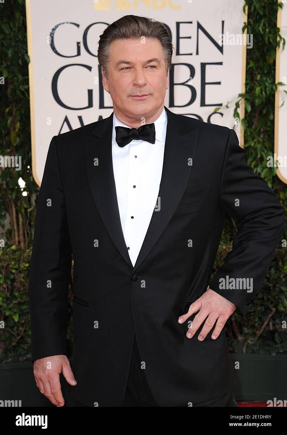 Alec Baldwin arrive pour la 68e cérémonie annuelle des Golden Globe Awards, qui s'est tenue à l'hôtel Beverly Hilton de Los Angeles, CA, Etats-Unis, le 16 janvier 2011. Photo de Lionel Hahn/ABACAUSA.COM Banque D'Images