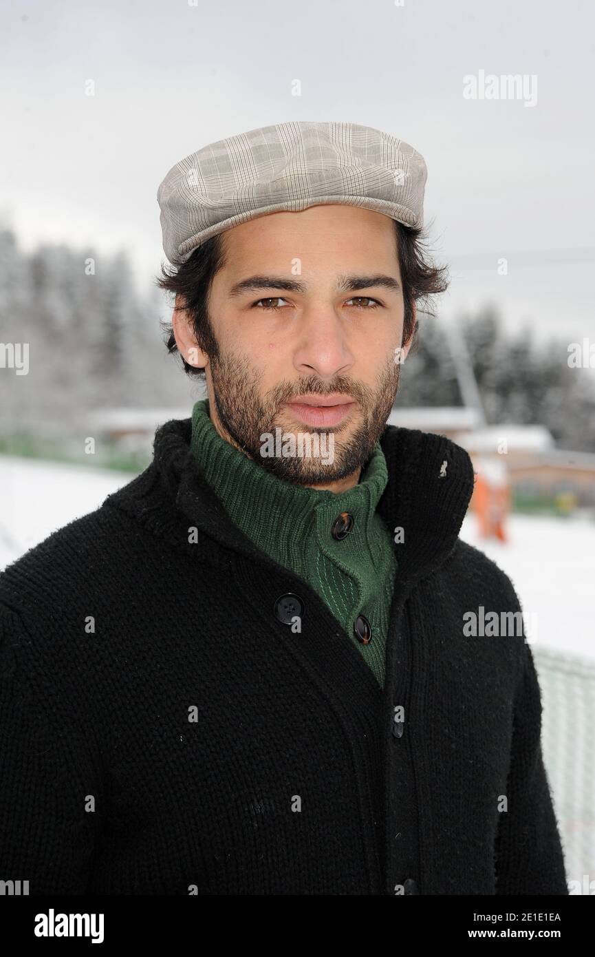 Nicolas Cazale pose lors du 18e Festival du film Fantastics'Arts à Gerardmer, France, le 27 janvier 2011. Photo de Nicolas Briquet/ABACAPRESS.COM Banque D'Images