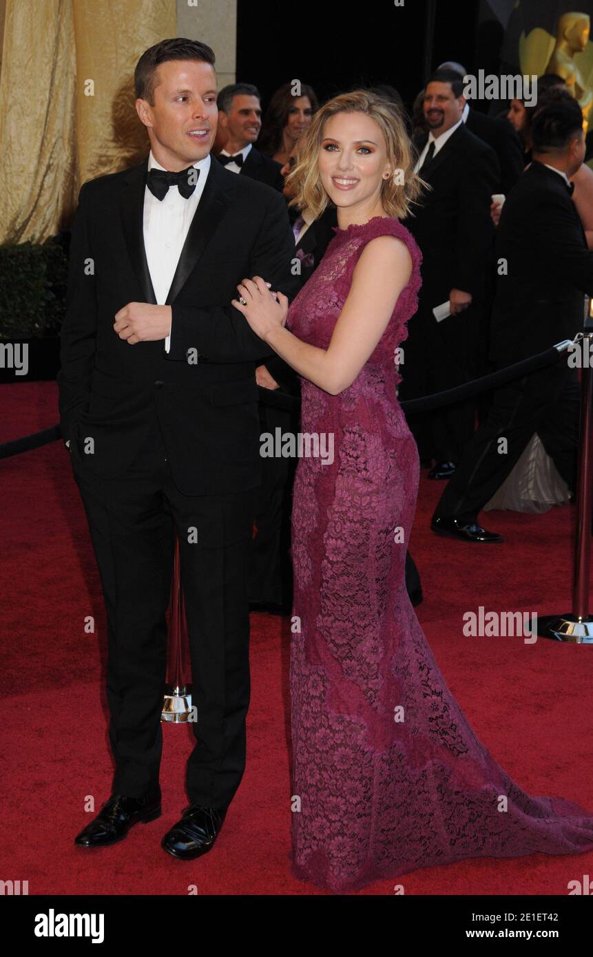 Scarlett Johansson, 83e Academy Awards, cérémonie des Oscars, arrivées, tenue au Kodak Theatre de Los Angeles, CA, Etats-Unis le 27 février 2011. (Photo : Scarlett Johansson). Photo de Baxter/ABACAPRESS.COM Banque D'Images