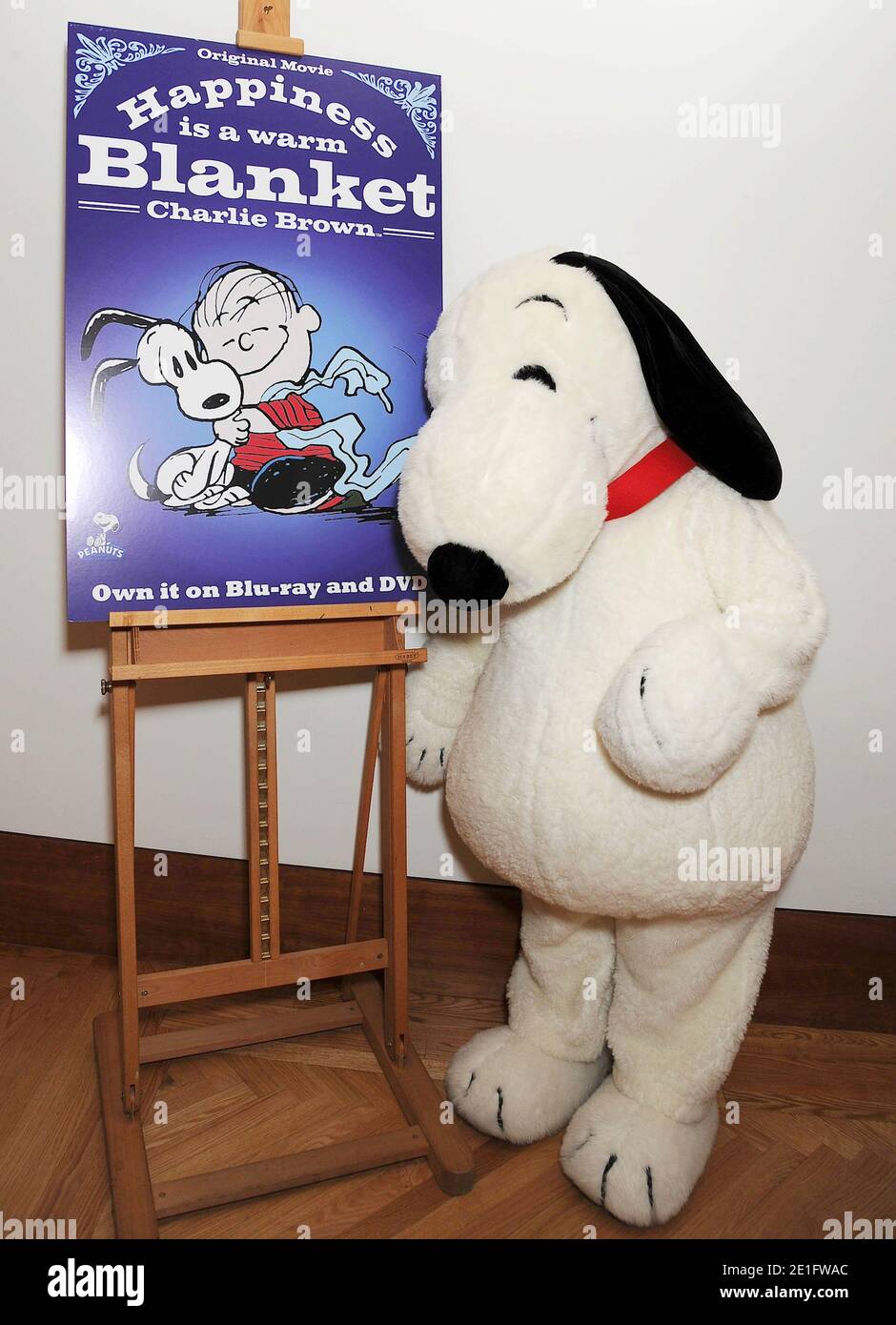 Snoopy assiste à la projection spéciale de 'Happiness is a Warm Blanket