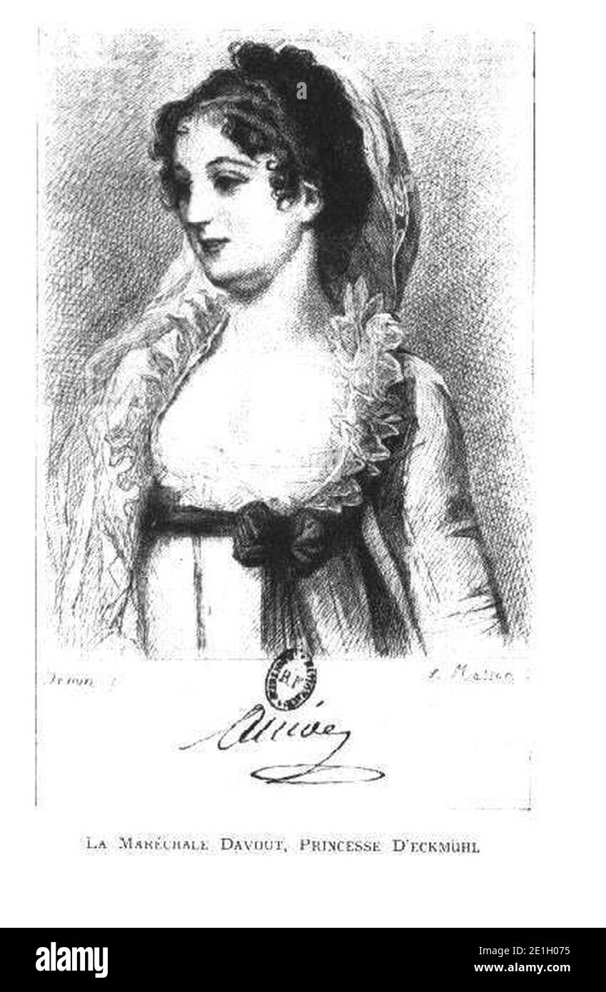 Louise Aimee Julie Leclerc 1782 1868 Photo Stock Alamy