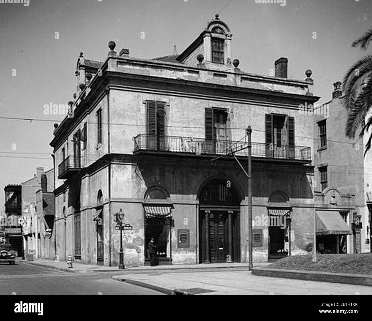 Louisiana State Bank, 403 Royal Street, la Nouvelle-Orléans (Orleans Parish, Louisiane). Banque D'Images