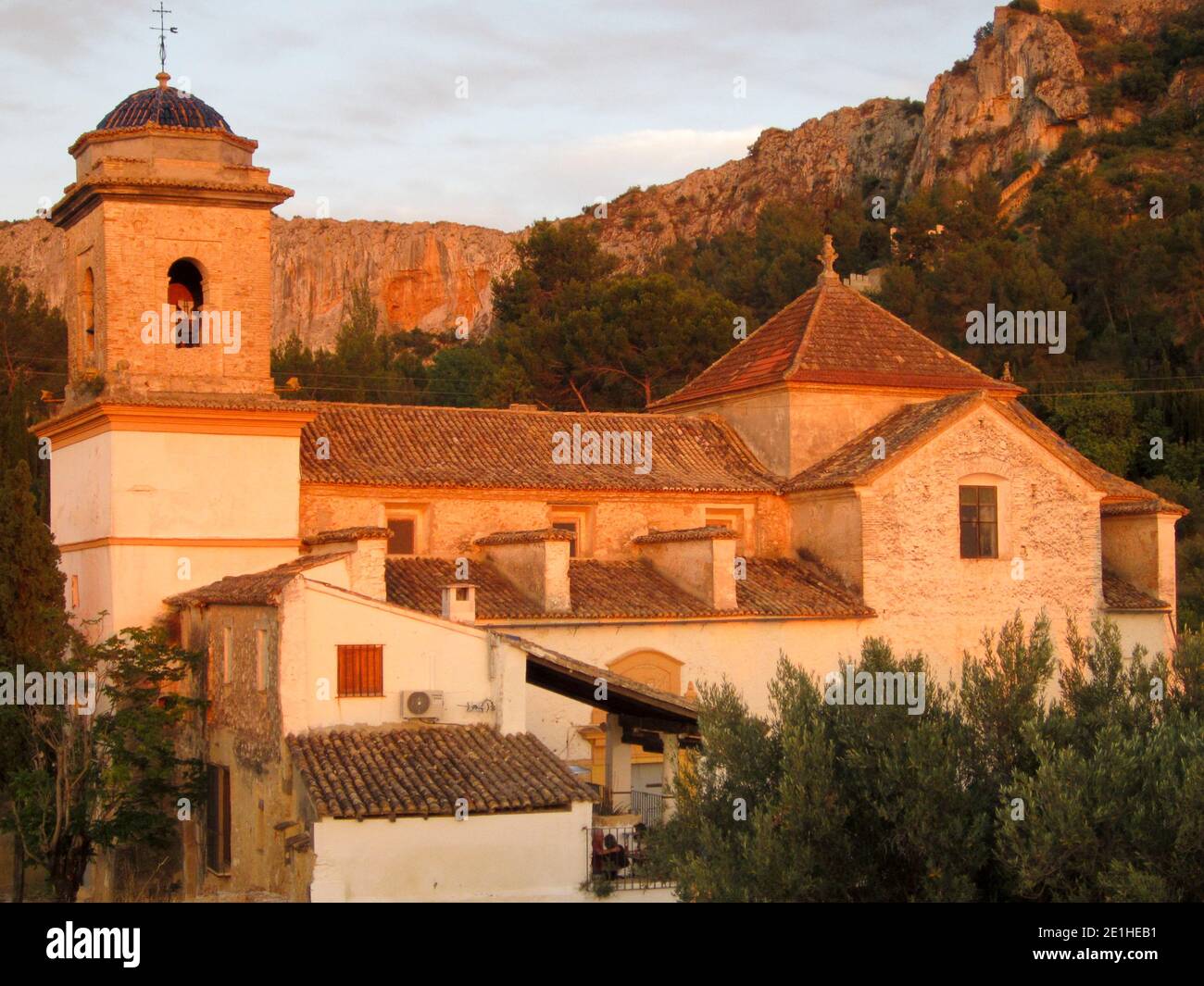 La chapelle historique de Saint Joseph 1894 à Xativa, Espagne Banque D'Images