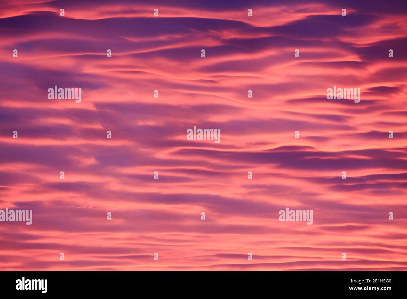 Skyscape et formations de nuages Banque D'Images