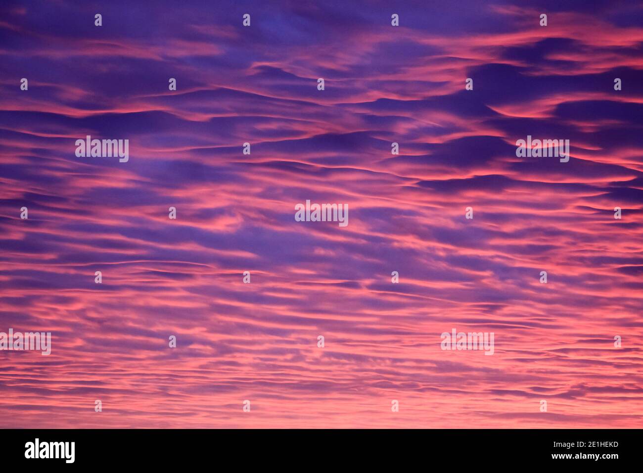 Skyscape et formations de nuages Banque D'Images