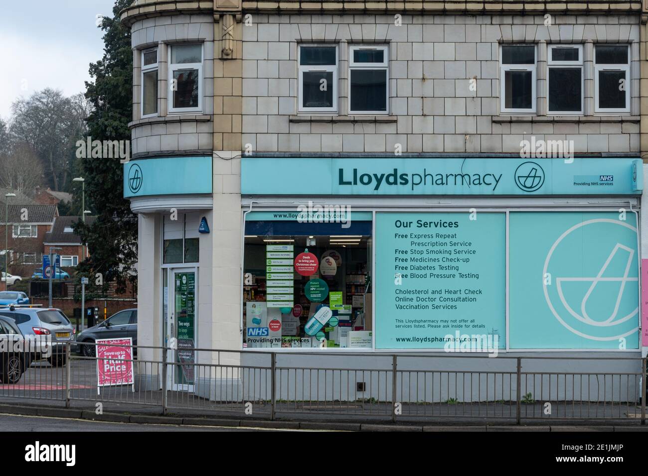 Lloyds Pharmacy, branche de la pharmacie à Farnborough, Hampshire, Royaume-Uni Banque D'Images