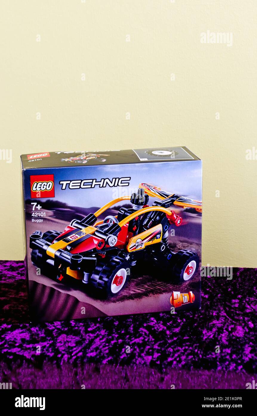 Boîte de Lego Technic Buggy pour 7 ans et plus Banque D'Images