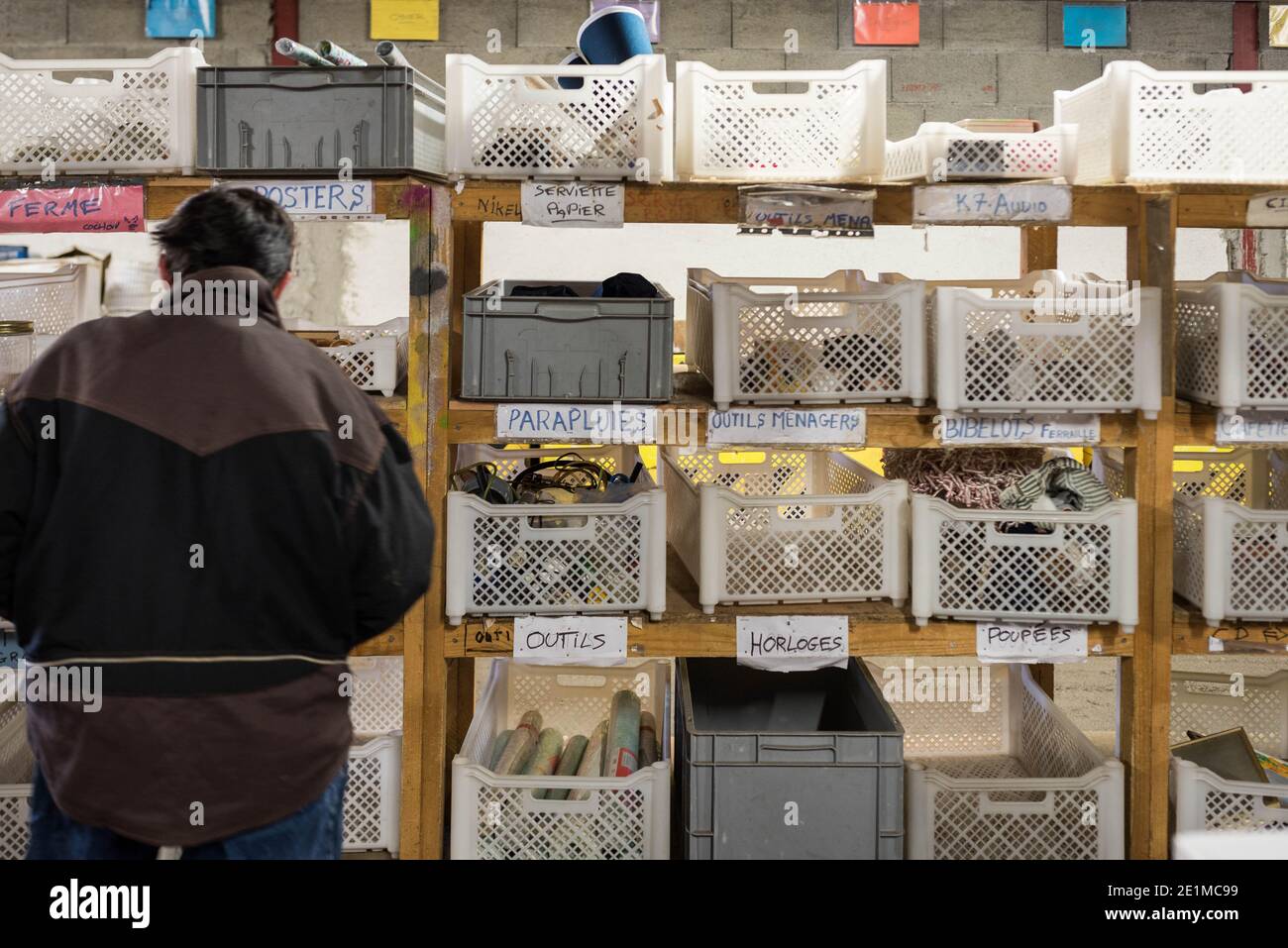 Site de la Communauté Lescar-Pau Emmaus (charité) (sud-ouest de la France) Banque D'Images