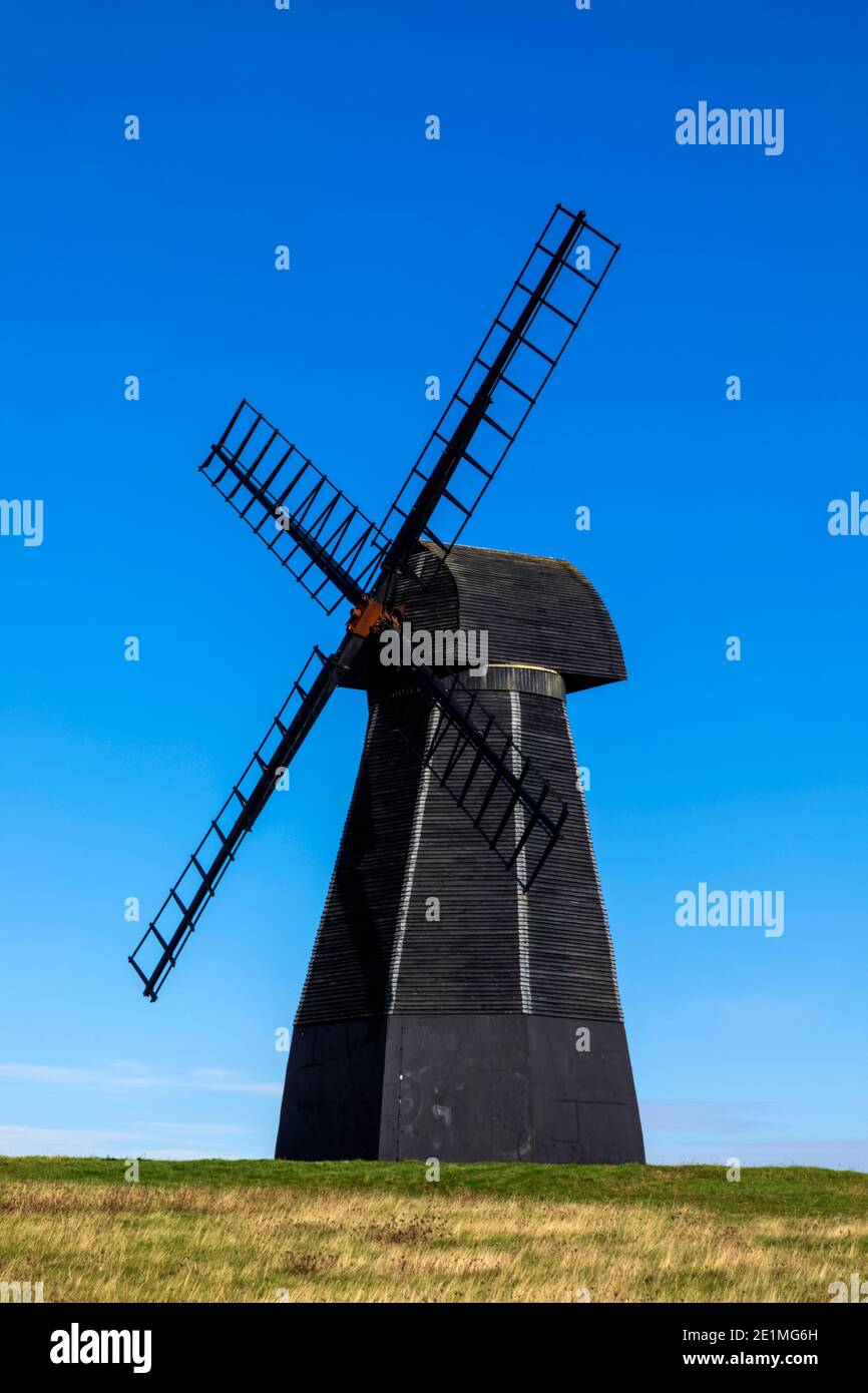 Angleterre, West Sussex, Brighton, Rotingdean, Rotingdean Windmill sur Beacon Hill Banque D'Images