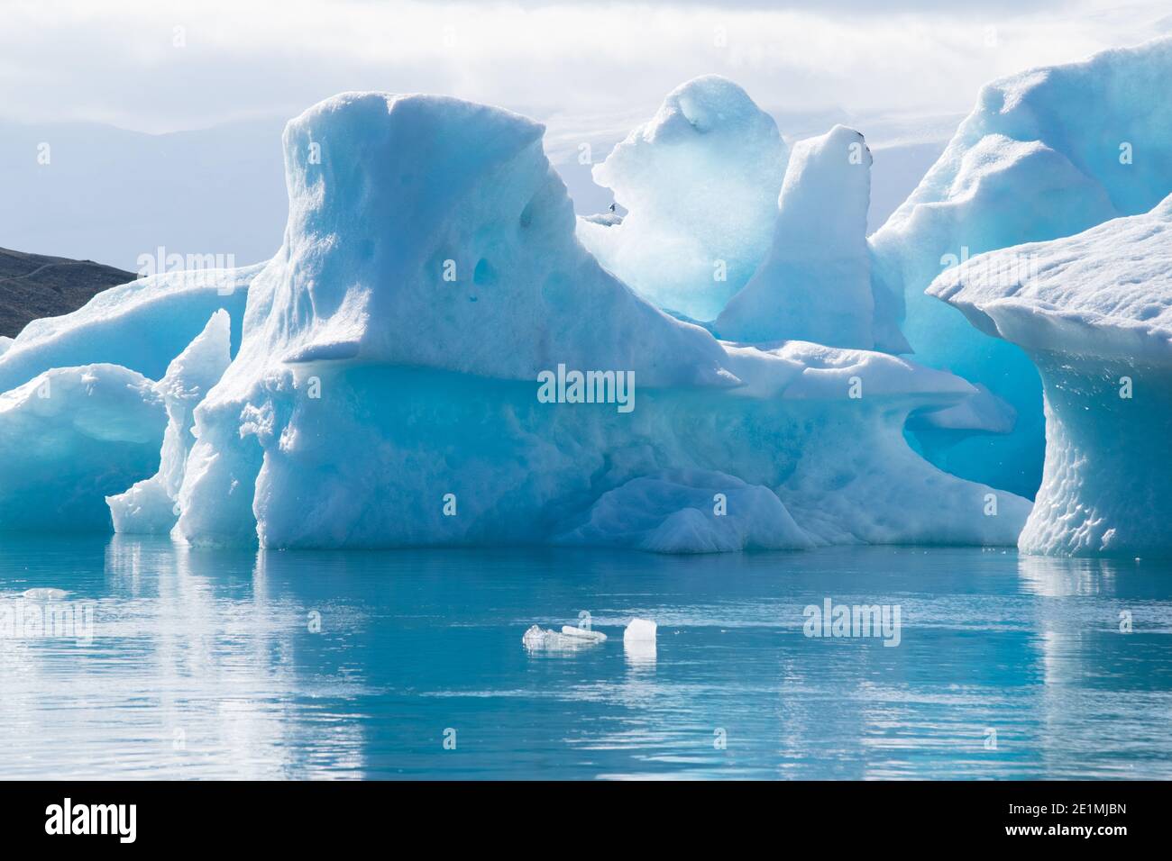 Jökulsarlon en Islande Banque D'Images