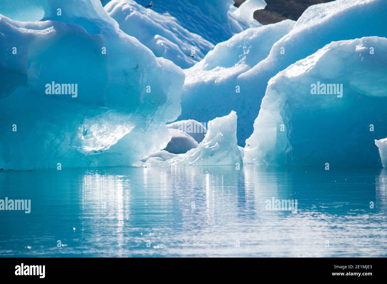 Jökulsarlon en Islande Banque D'Images