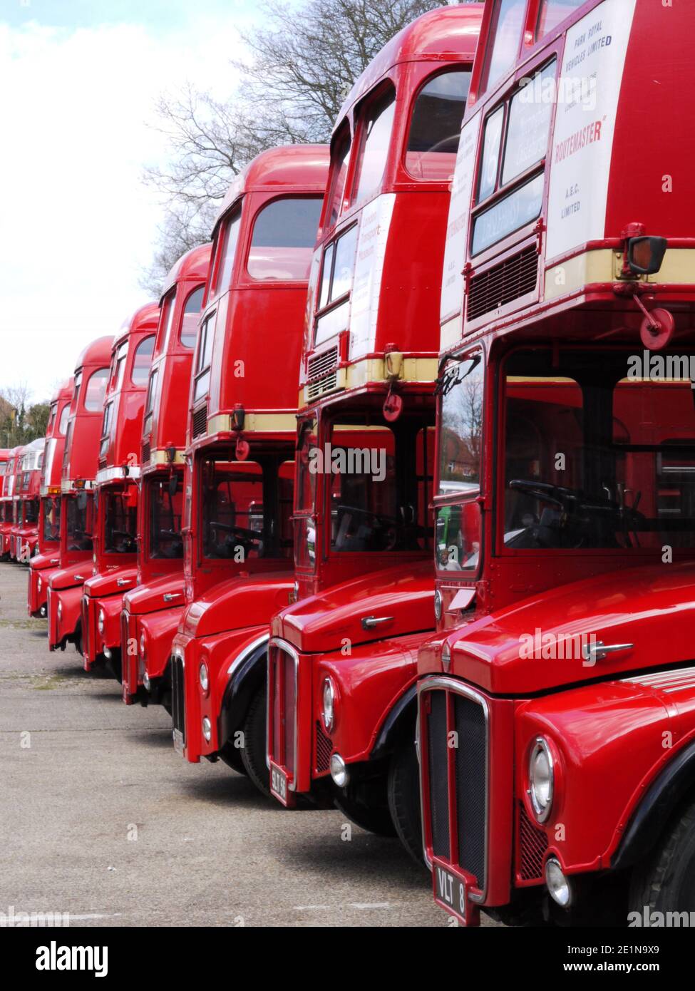 Bus Routemaster de Londres Banque D'Images