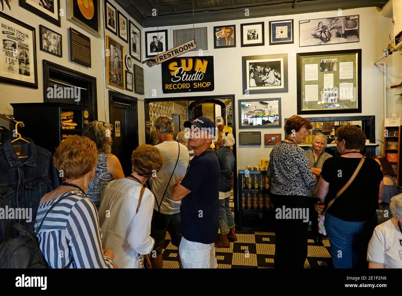 Sun Studio, lieu de naissance de Rock n Roll Memphis, Tennessee Banque D'Images