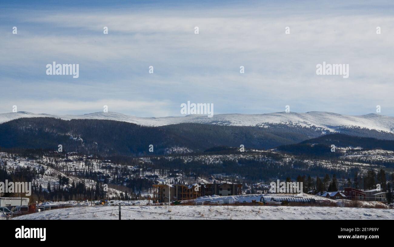 Station de ski Winter Park, Winter Park, Colorado, États-Unis. Décembre 2020. Banque D'Images