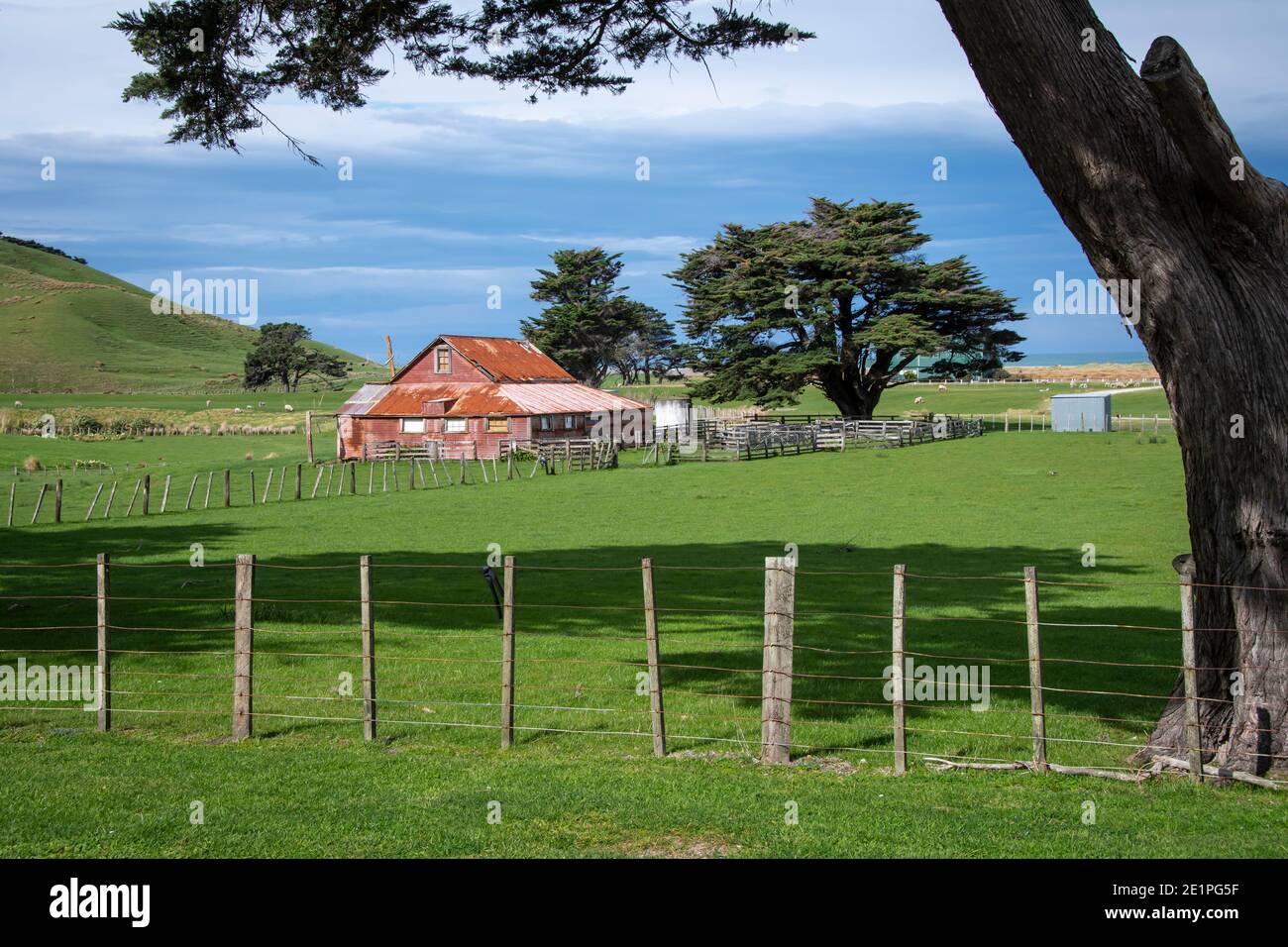 Herbertville, Tararua Distirct, Île du Nord, Nouvelle-Zélande Banque D'Images