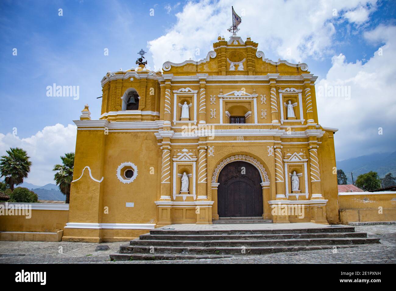 Église Saint-Pierre l'Apôtre, San Pedro Las Huertas, Antigua Guatemala Banque D'Images