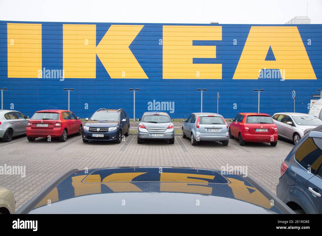 IKEA à Gdansk, Pologne. 28 décembre 2020 © Wojciech Strozyk / Alamy stock photo Banque D'Images