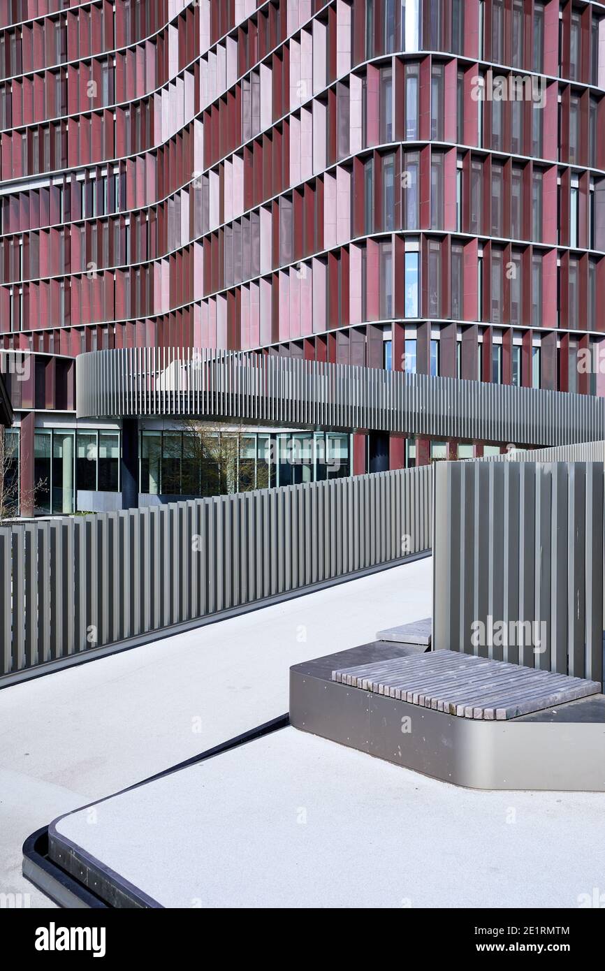 Maersk Tower (Maersk Tårnet), conçu par C.F. Møller Architects (2017) ; Blegdamsvej, Copenhague, Danemark Banque D'Images