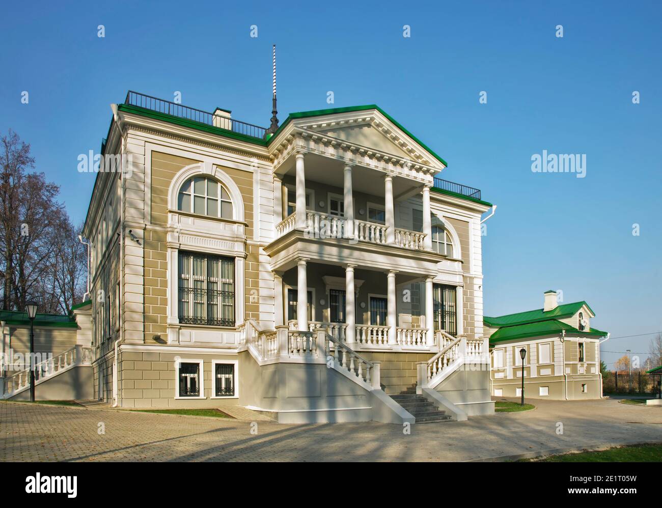 Palais impérial dans le village de Borodino. Russie Banque D'Images