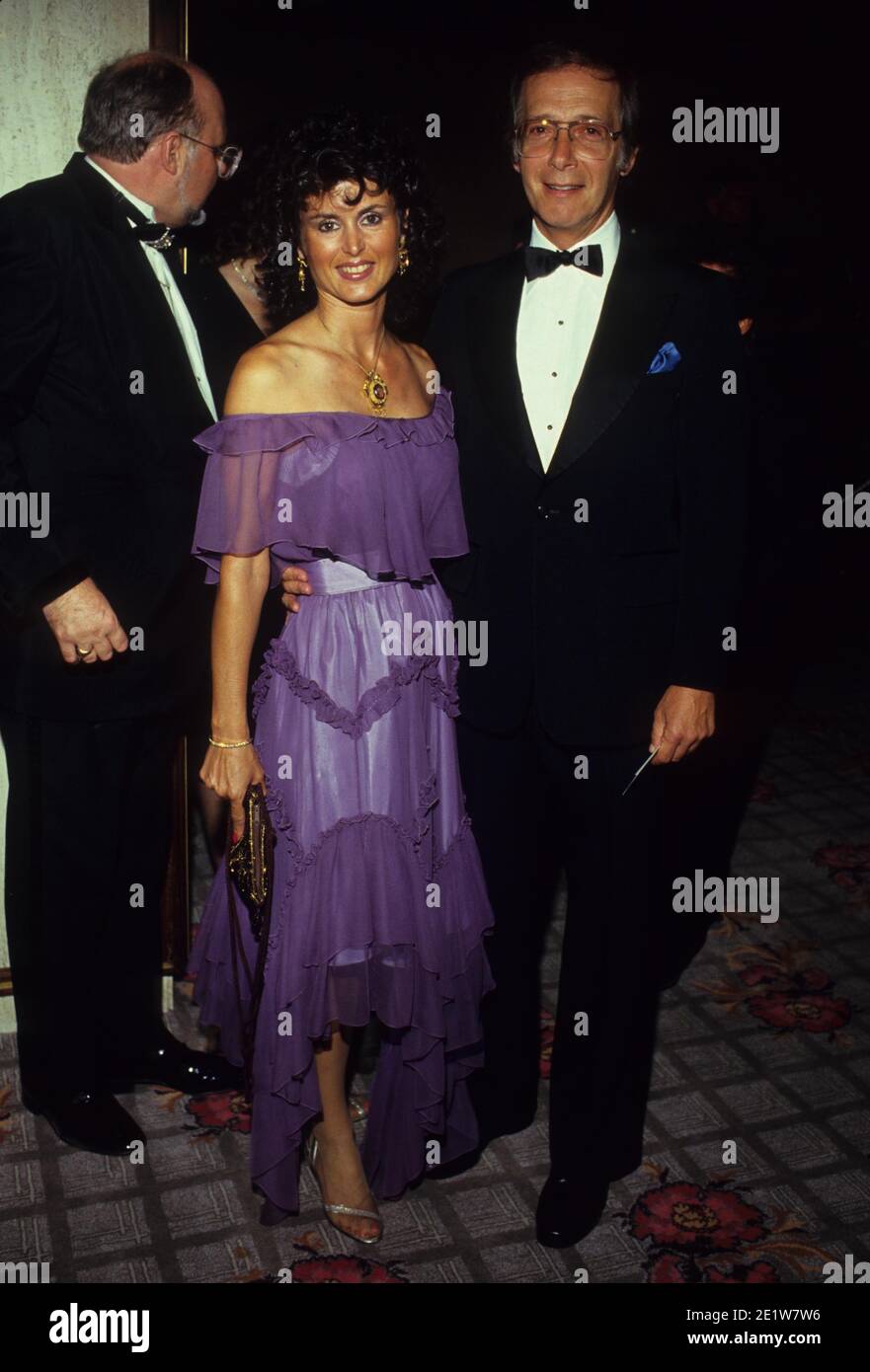 BERNIE KOPELL avec sa femme Yolanda Veloz 1986 f3420 crédit: Ralph Dominguez/MediaPunch Banque D'Images