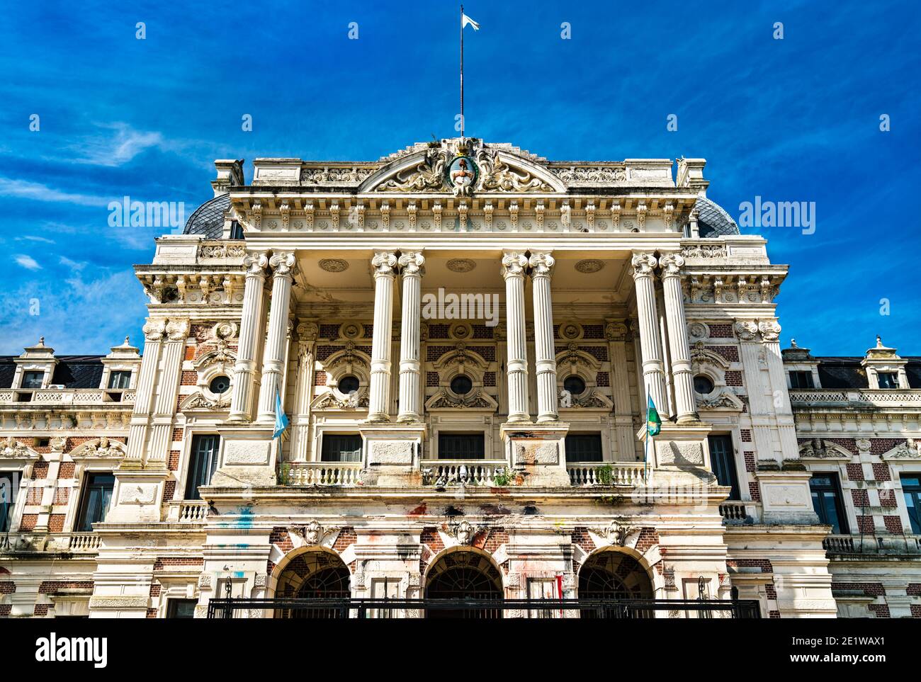 Gouvernement de la province de Buenos Aires à la Plata, Argentine Banque D'Images