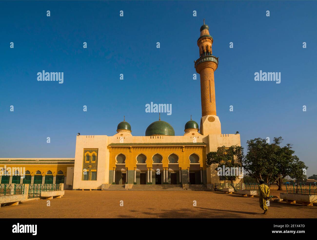 Grande Mosquée de Niamey, Niamey, Niger Banque D'Images