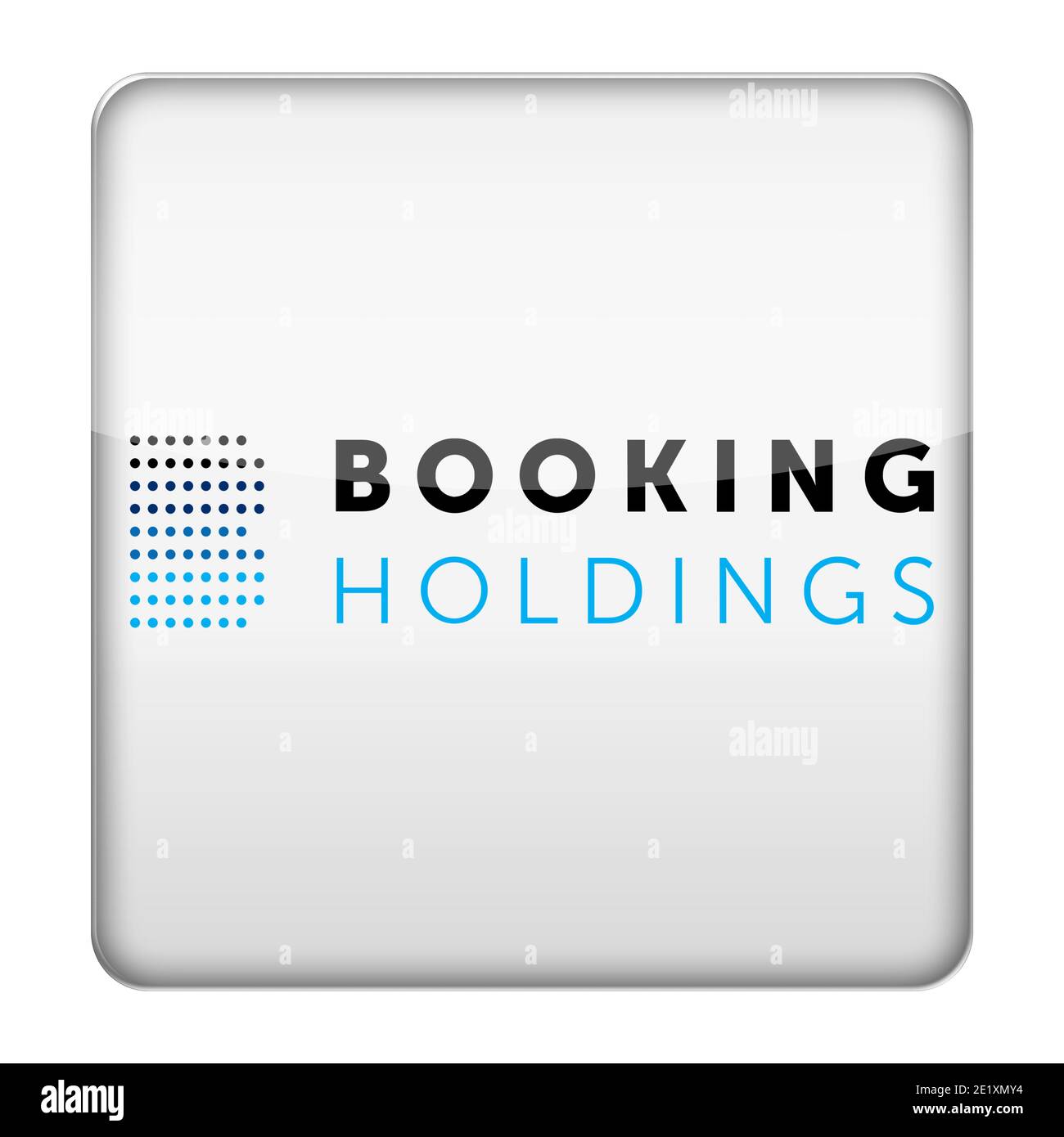 Icône du logo Booking Holdings Banque D'Images