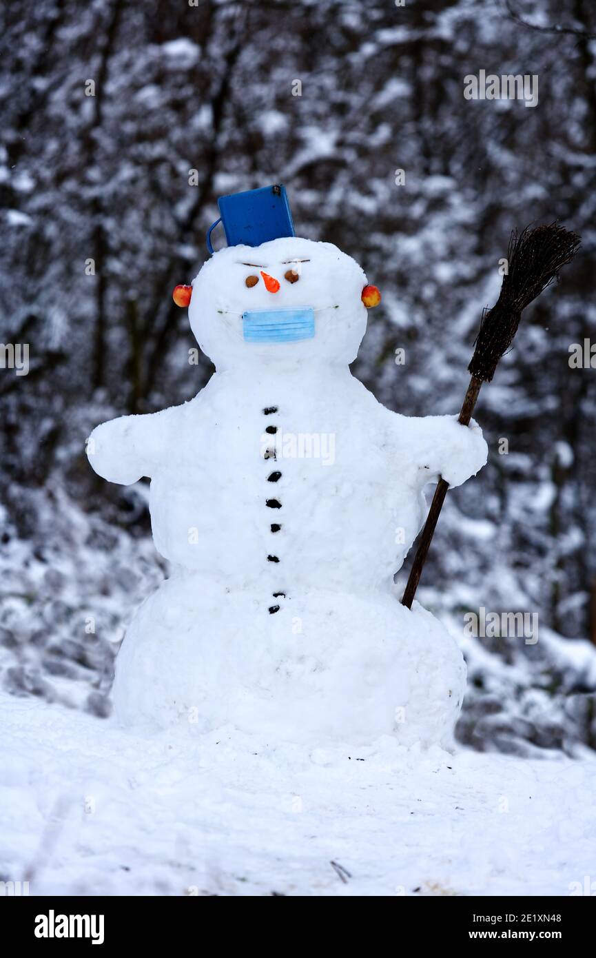 bonhomme de neige Banque D'Images