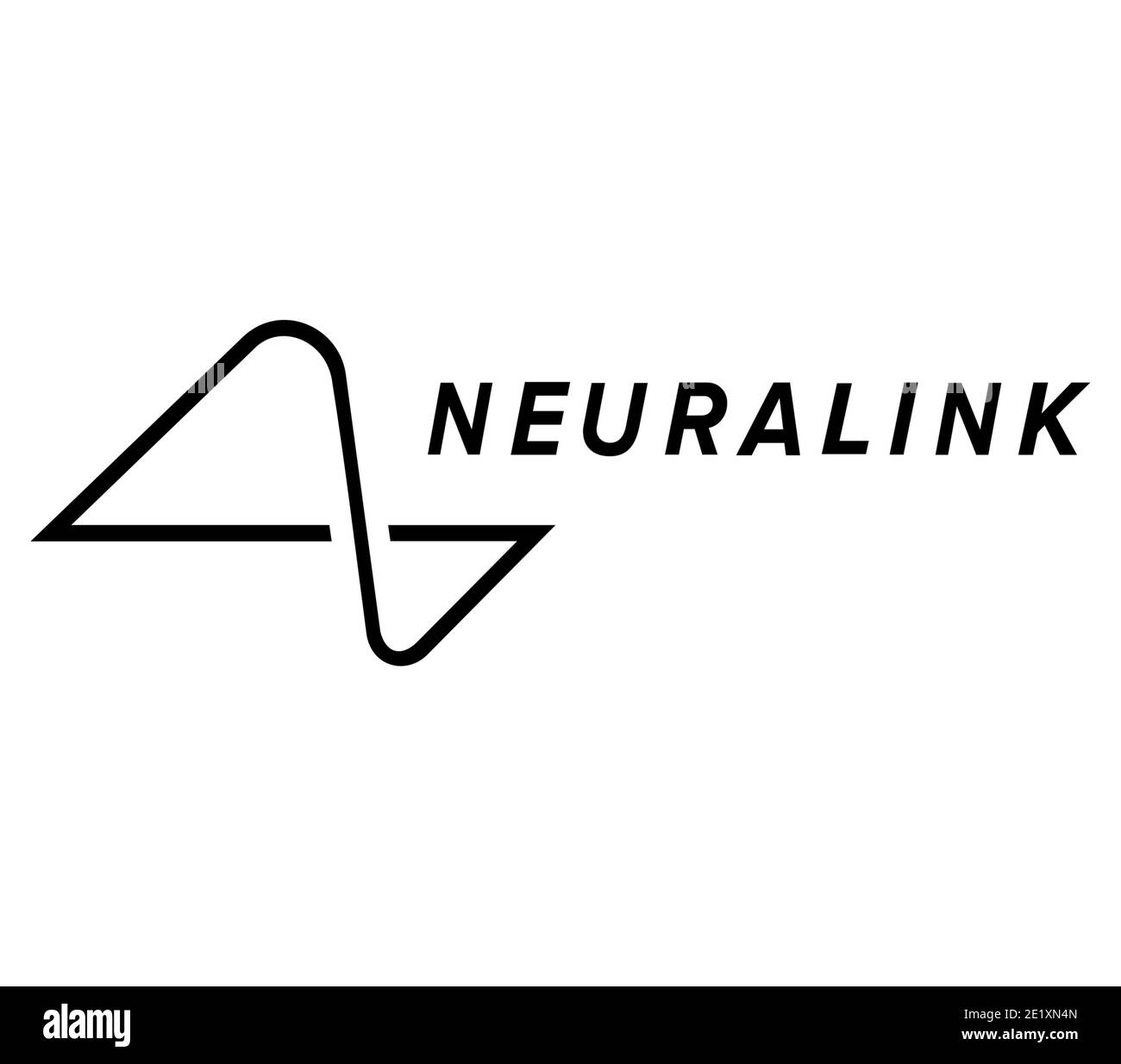 Logo Neuralink Banque D'Images