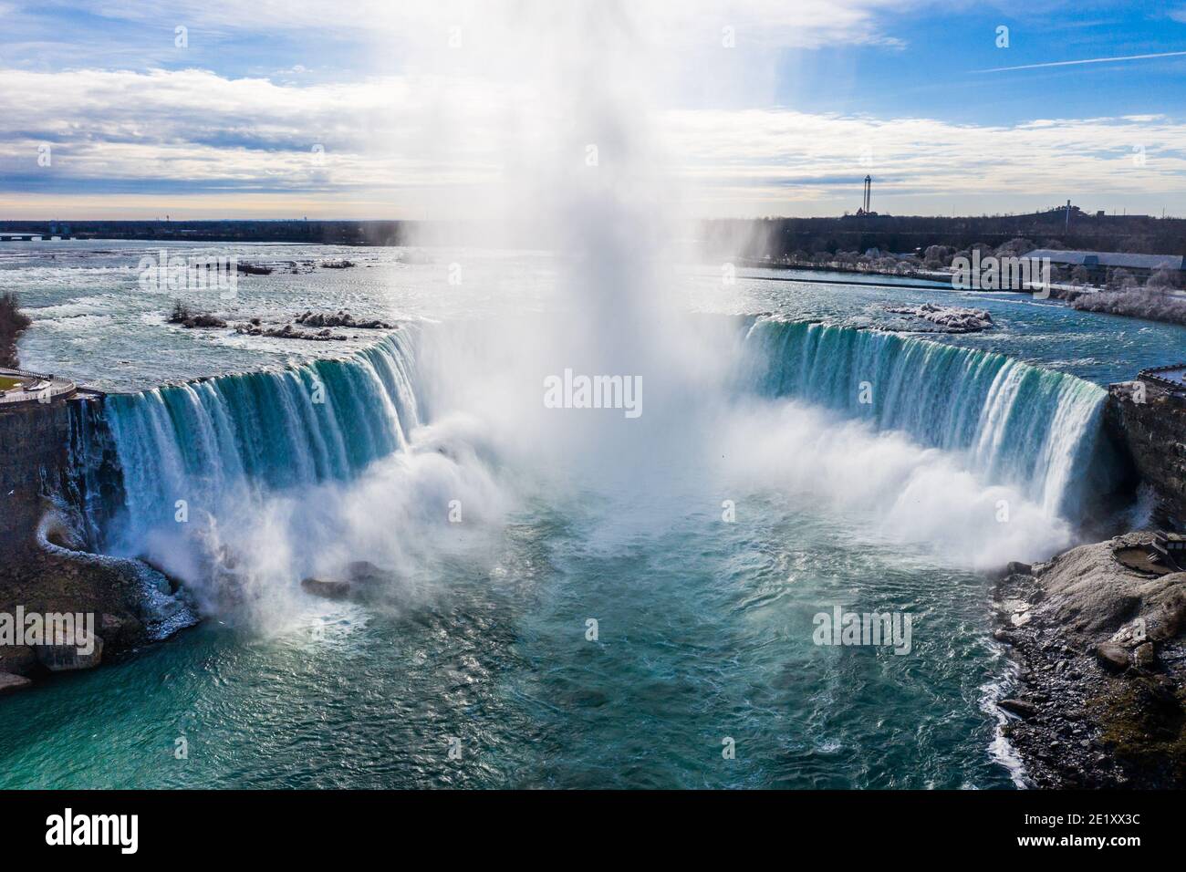Horseshoe Falls, Niagara Falls, Ontario, Canada Banque D'Images