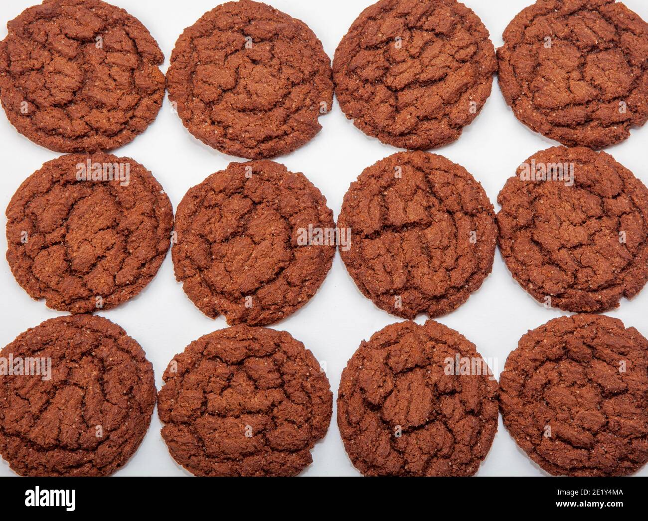 Biscuits Ripple au chocolat d'Arnott Banque D'Images