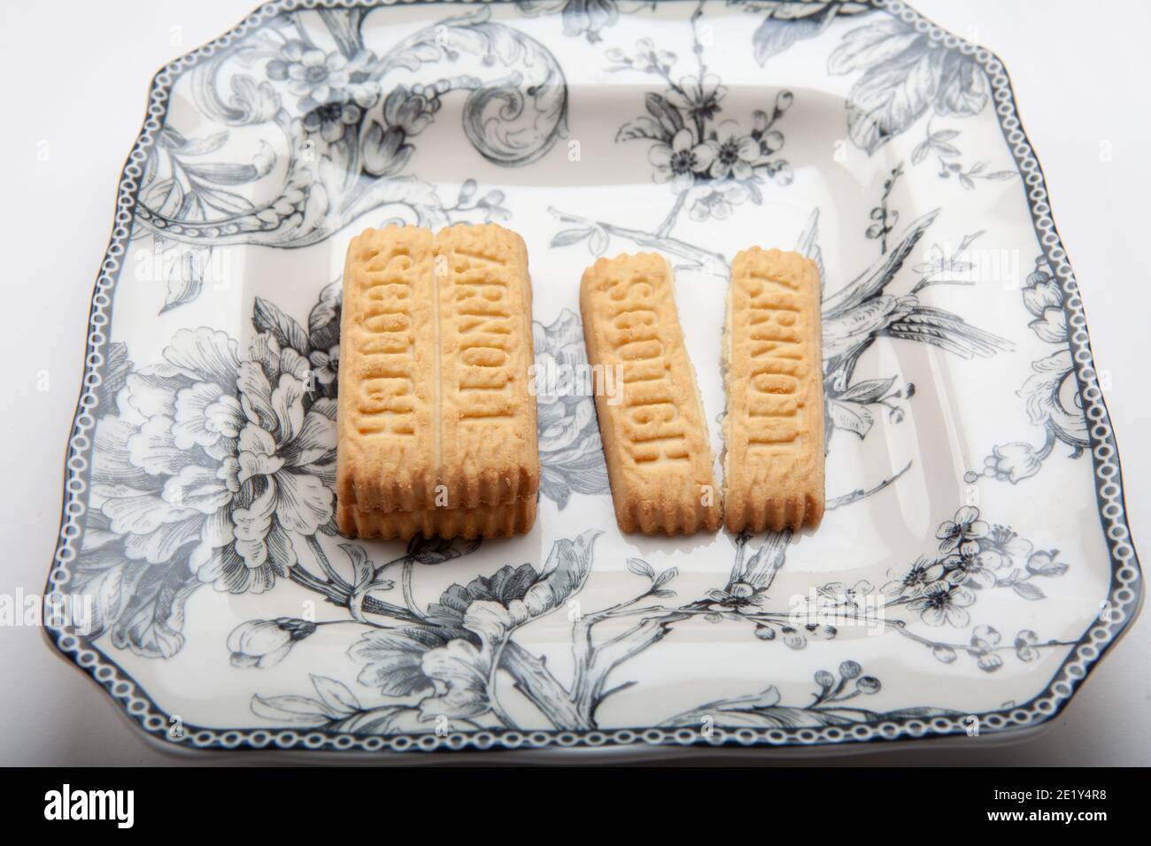 Biscuits Scotch Finger d'Arnott Banque D'Images