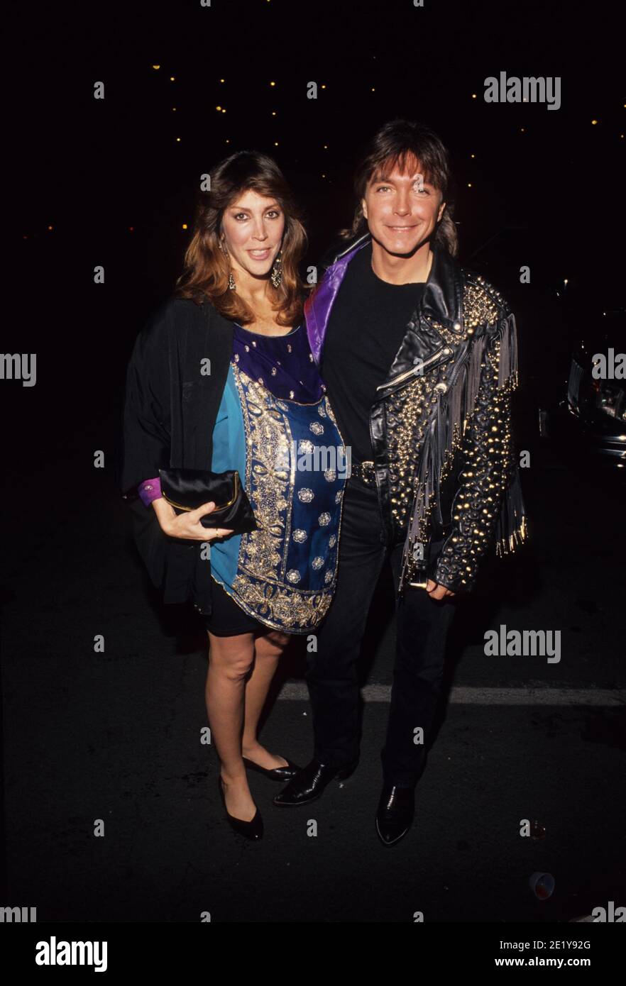 DAVID CASSIDY avec sa femme Sue crédit: Ralph Dominguez/MediaPunch Banque D'Images