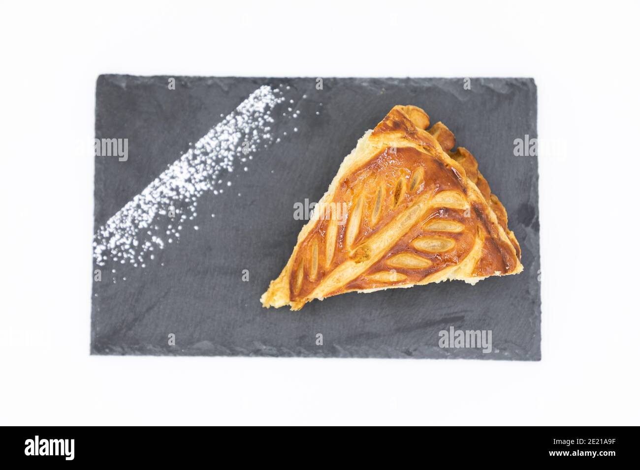 Galette des roi pendant l'épiphanie Banque D'Images