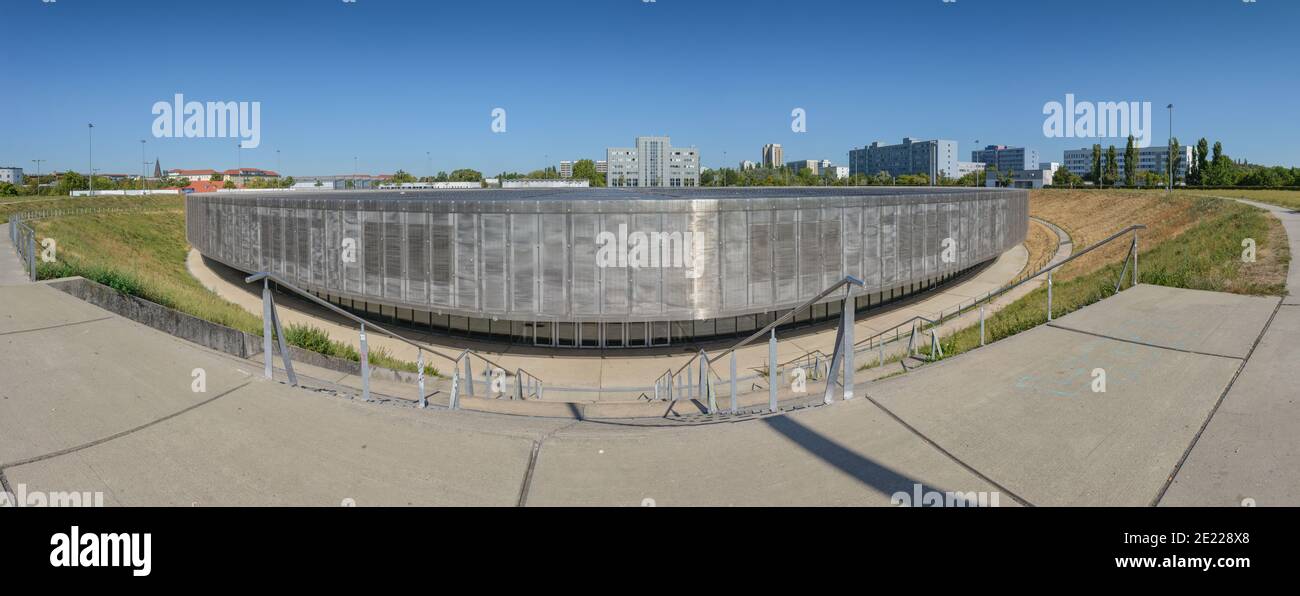 Velodrom, Paul-Heyse-Strasse, Prenzlauer Berg, Berlin, Allemagne Banque D'Images