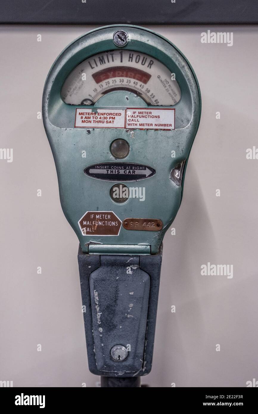 Old parking meter Banque de photographies et d’images à haute