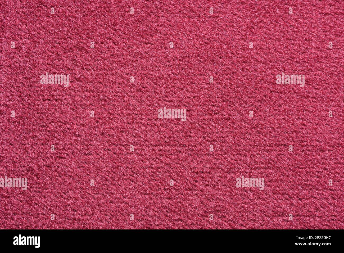 Gros plan sur un tissu velours rouge Banque D'Images