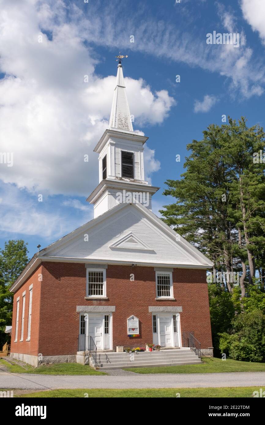 L'église communautaire de Harrisville et Chesham Banque D'Images