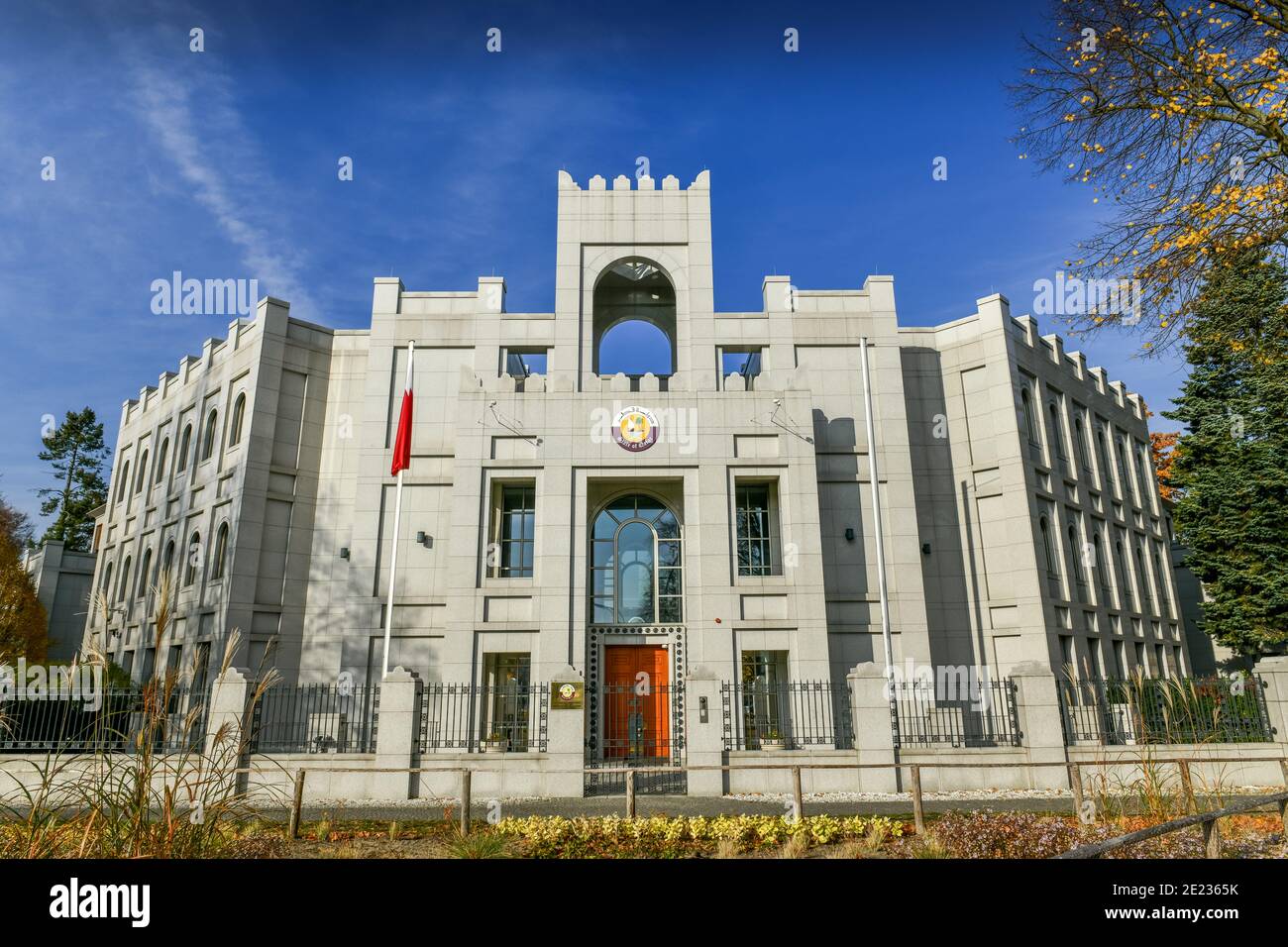 Botschaft Katar, Hagenstrasse, Roseneck, Wilmersdorf, Berlin, Deutschland Banque D'Images