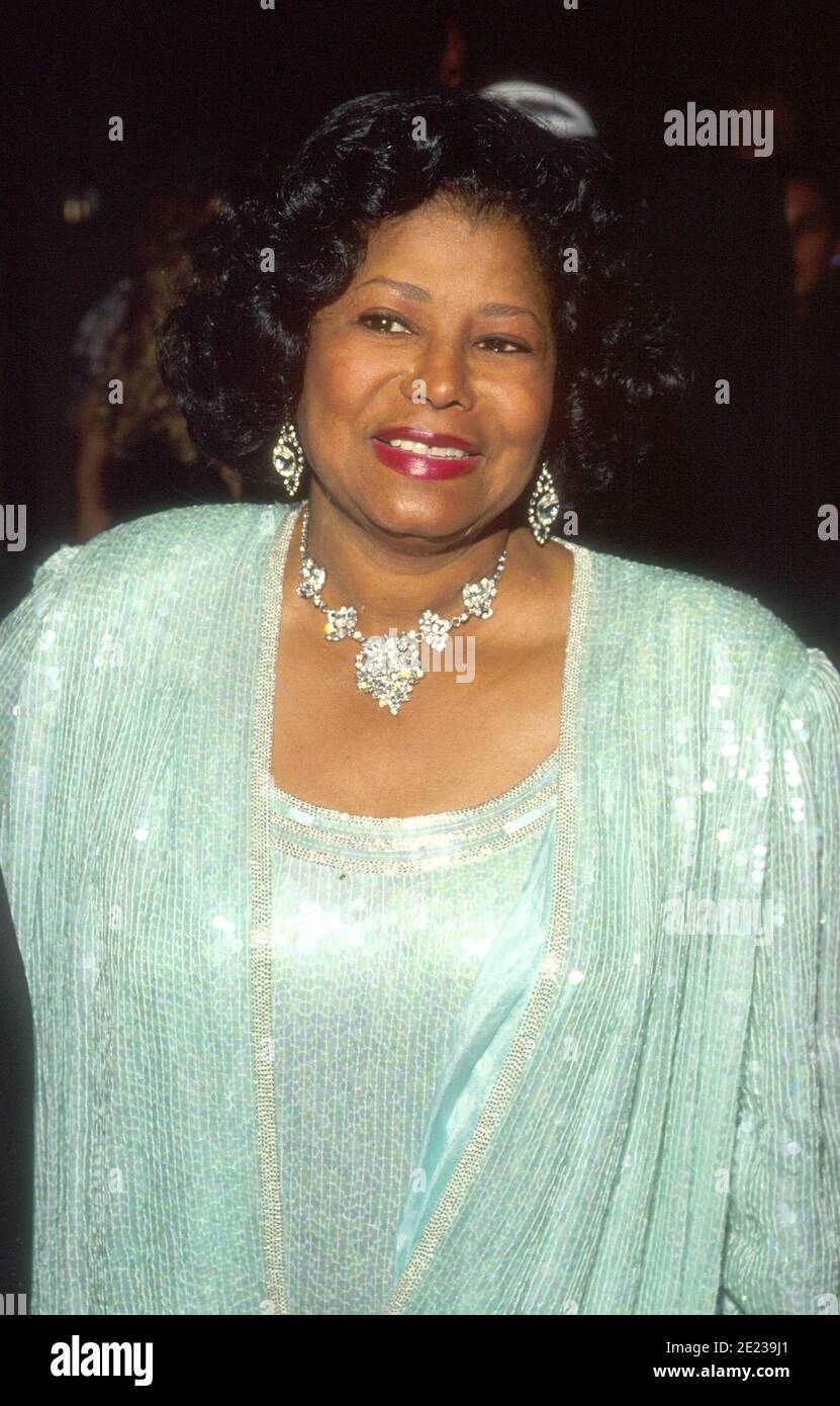 Katherine Jackson 1991 Crédit: Ralph Dominguez/MediaPunch Banque D'Images