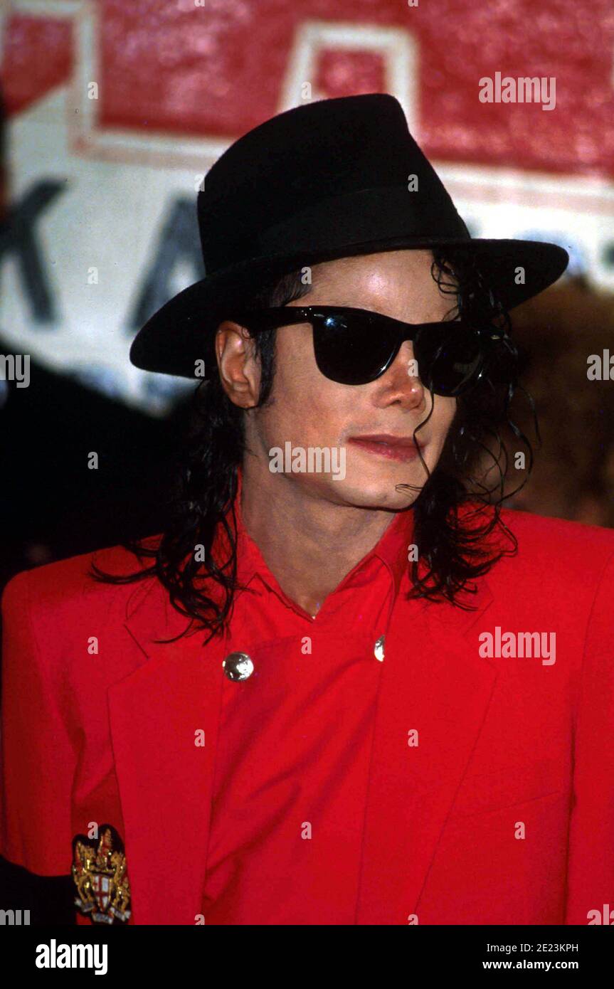 Michael Jackson au centre sportif pour jeunes le 26 juillet 1991 à Los Angeles, en Californie. Crédit: Ralph Dominguez/MediaPunch Banque D'Images