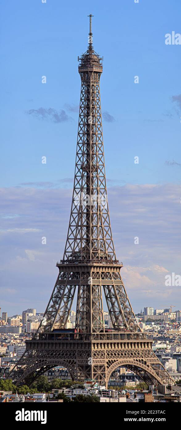 Tour Eiffel, Paris 12 Banque D'Images