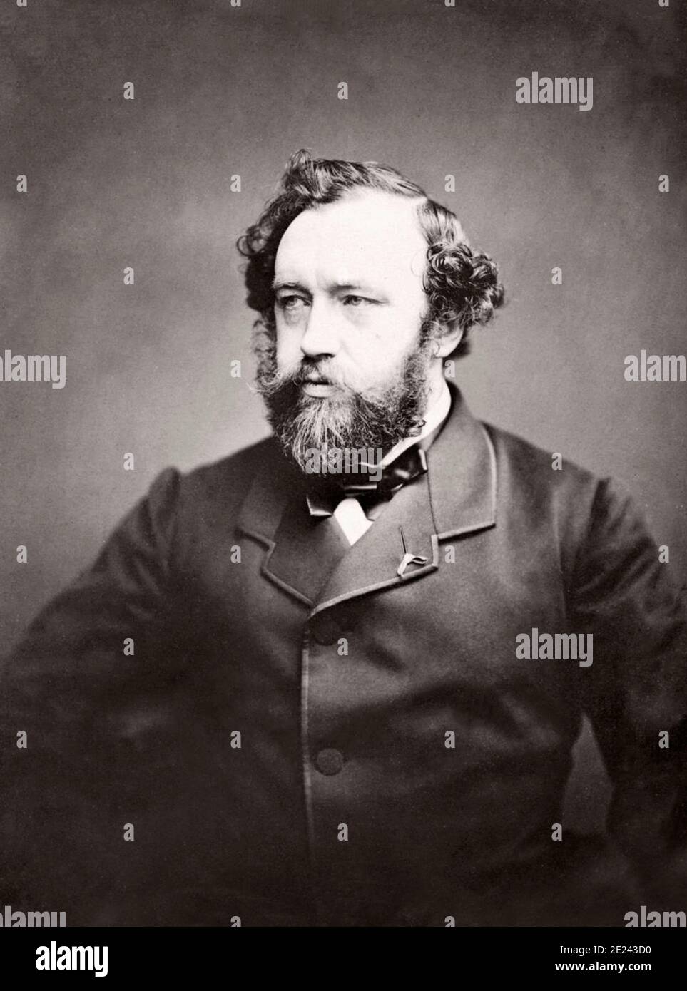 Antoine-Joseph Sax' 'Adolphe (1814 - 1894) était un inventeur et musicien belge qui a créé le saxophone dans le début des années 1840, les brevets il en 1846. Il Banque D'Images