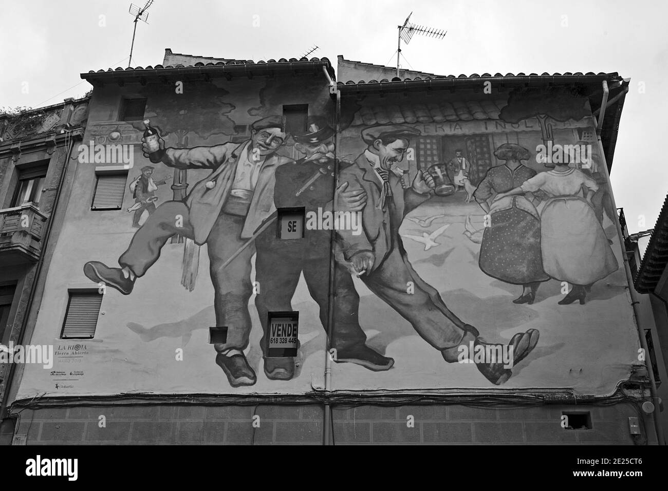 La célébration de la Rioja Vin de Haro dans la La Rioja, Espagne Banque D'Images